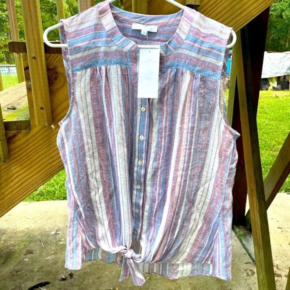 NWT New Directions striped top - Picture 1 of 3